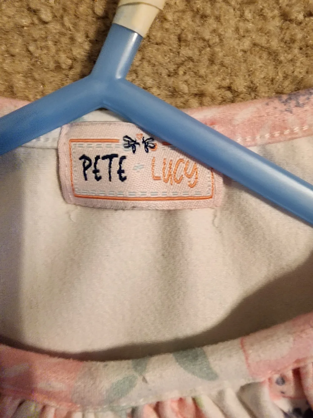 Pete + Lucy charming pink